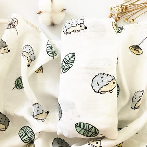 A 70% bamboo baby swaddle baby muslin blanket quality better than Aden Anais Baby Multi-use  big diaper Blanket Infant Wrap